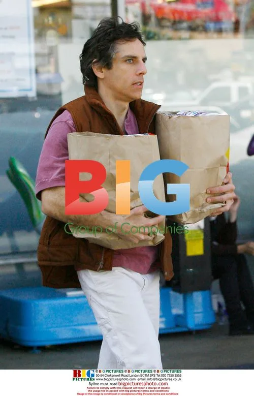 Ben Stiller rushes from film set in West Hollywood