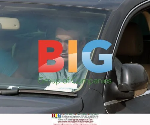 Jack Tweed outside Jade Goody's home