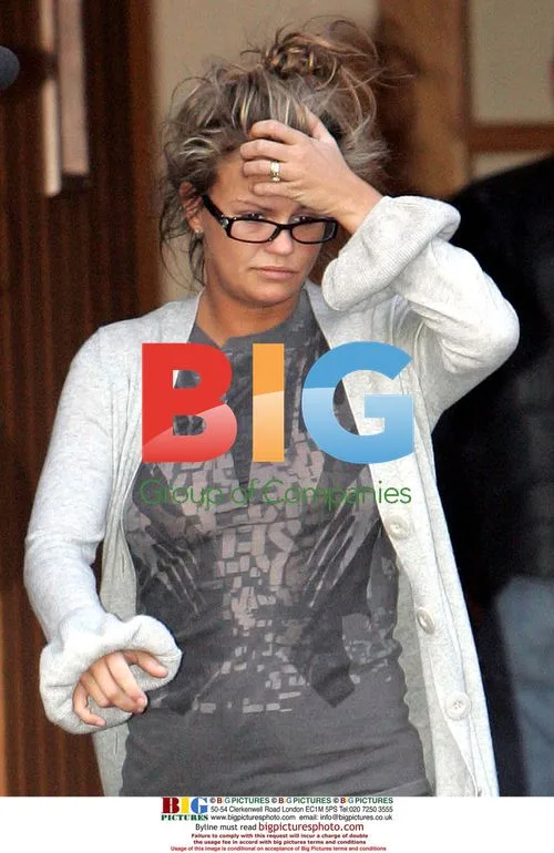 Kerry Katona and Mark Croft at home, Cheshire