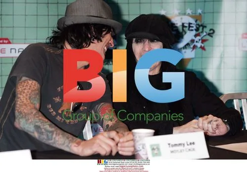 Tommy Lee and Mick Mars of Motley Crue