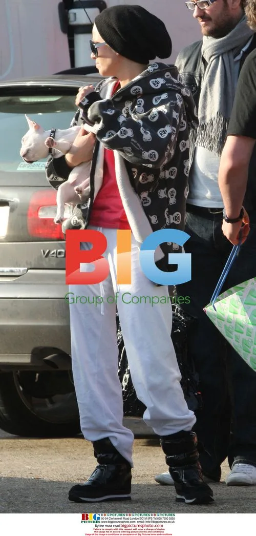 Girls Aloud Arrive for Video Shoot