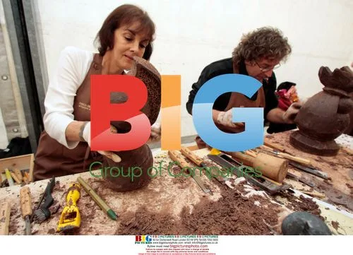 World's Heaviest Chocolate Sculpture