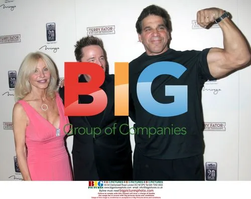 Lou Ferrigno and Terry Fator at Terry Fator Production