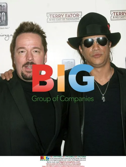 SLASH and Ventriloquist TERRY FATOR at Las Vegas show