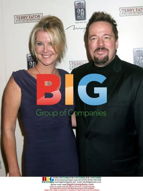 Maeve Quinlan and Terry Fator at Terry Fator Show in Las Vegas