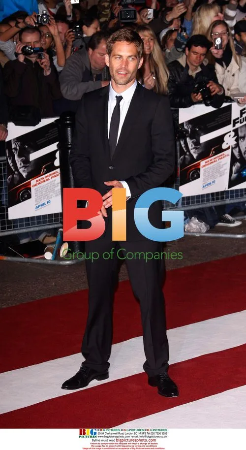 Paul Walker Attends 'Fast and Furious' Premiere
