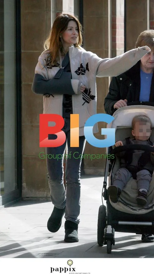 Sara MacDonald and Noel's family outing in London