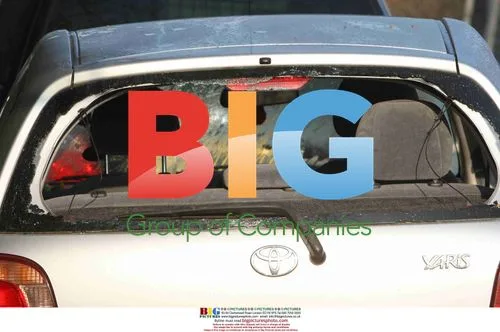 Nurse's car window broken near Jade Goody