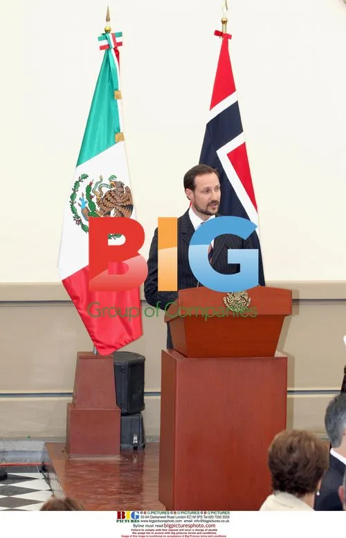 Norway Royals Received by Mexico President