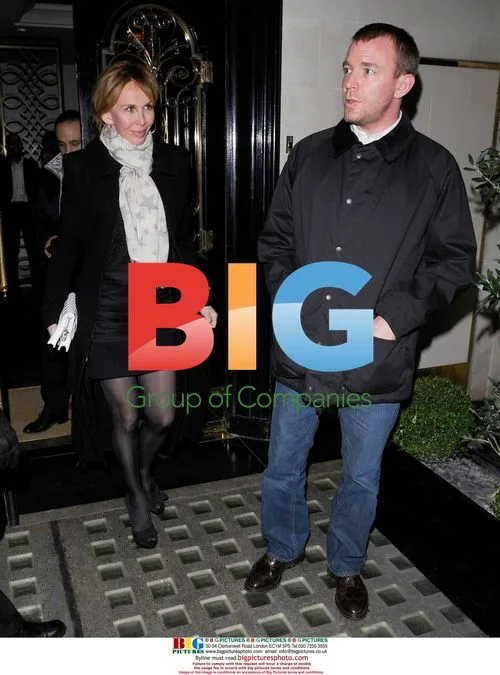 Guy Ritchie with Trudie Styler, London