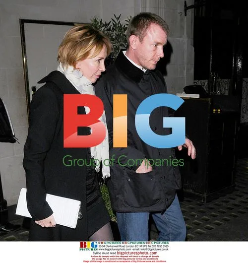 Director Guy Ritchie Leaving Restaurant with Bruise