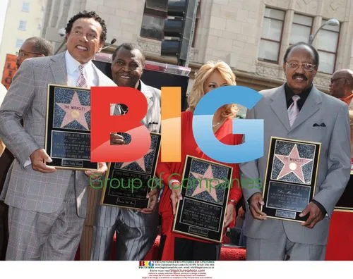 The Miracles Honored with Star on Hollywood Walk of Fame