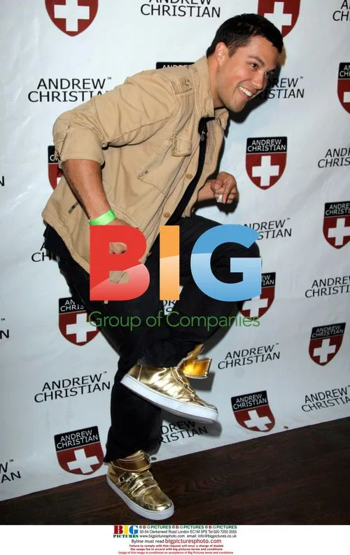 Michael Copon at L.A. Fashion Week Wrap Party