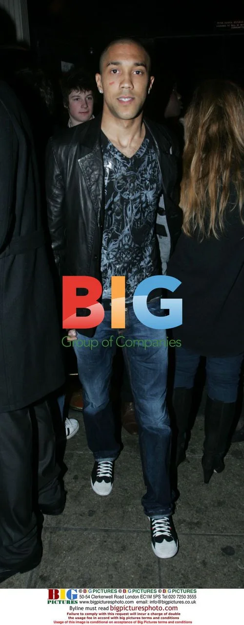 Celebrities at Movida club, London