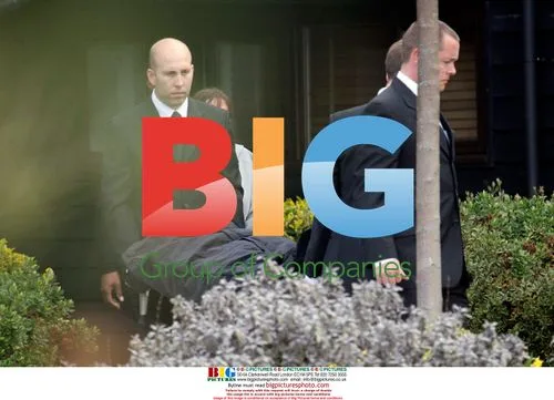 Jade Goody's body carried away