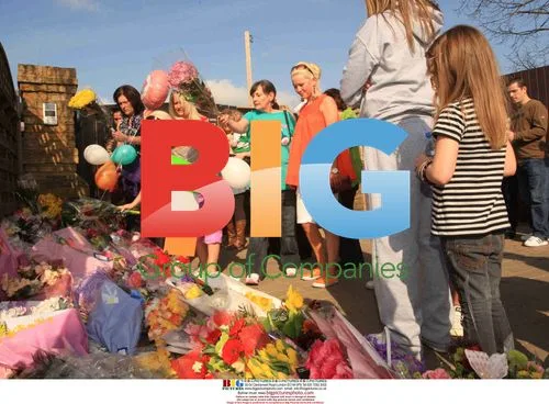 Jade Goody's fans lay flowers