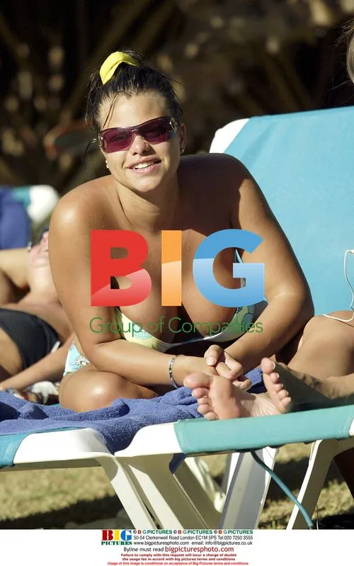 Jade Goody on Caribbean vacation