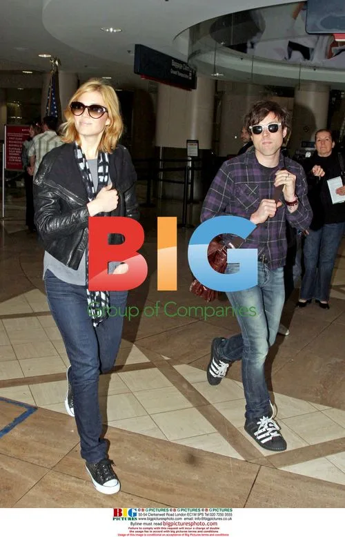 Mandy Moore and Ryan Adams Arrive at LAX
