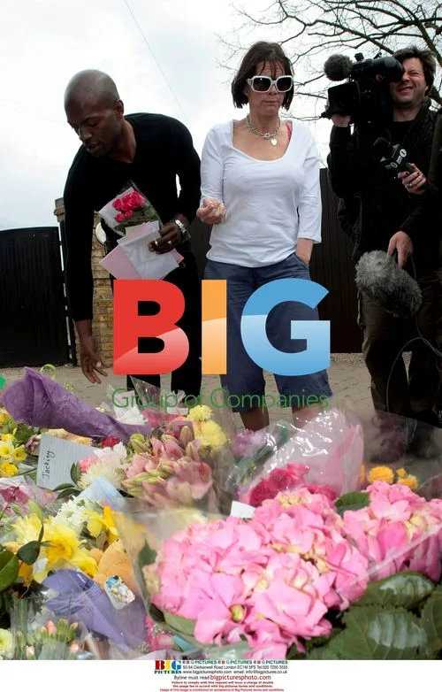 Mourners Leave Flowers for Jade Goody