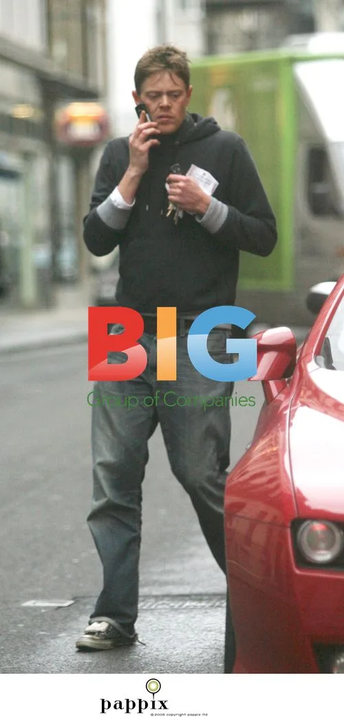 Kris Marshall spotted looking weary