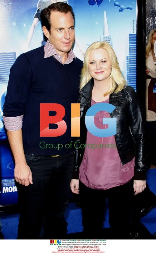 Will Arnett and Amy Poehler at 'Monsters Vs. Aliens' Premiere