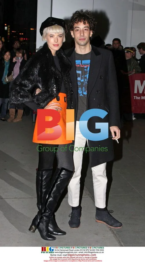 Agyness Deyn and Albert Hammond Jr. at MoMA Gala