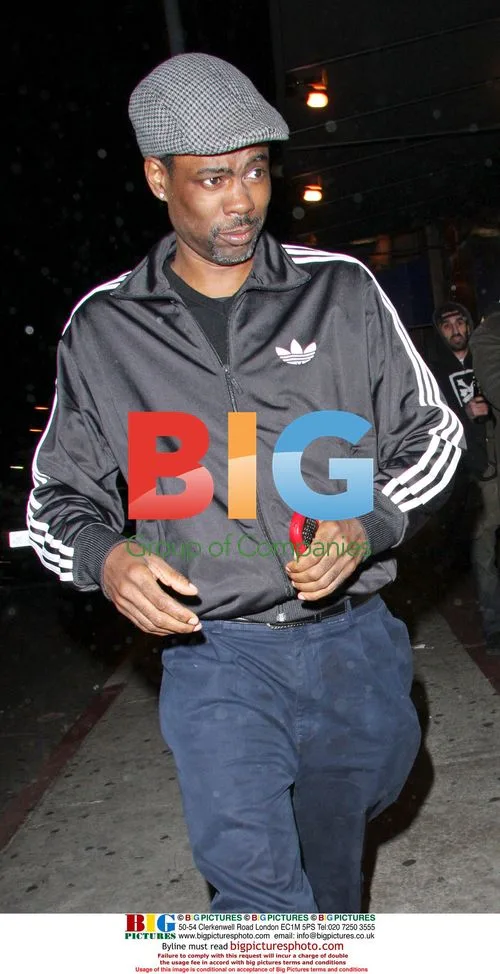Chris Rock arrives at Laugh Factory in LA