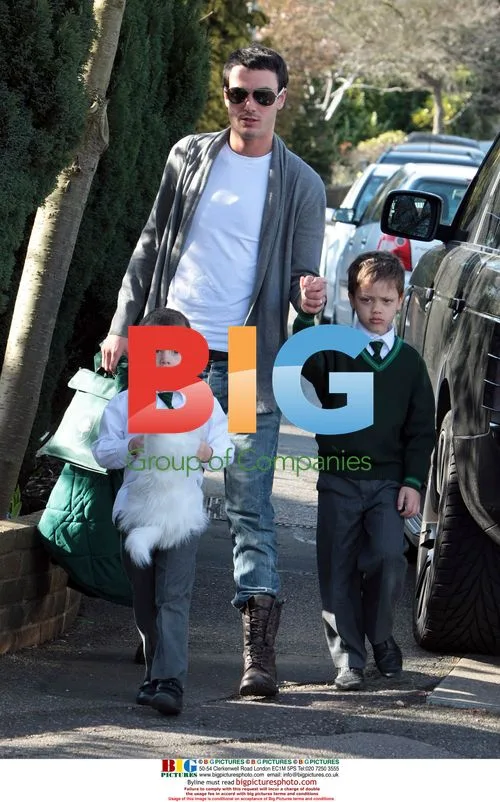 Jack Tweed picking up Jade Goody's sons