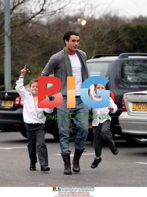 Jack Tweed picks up Jade Goody's sons