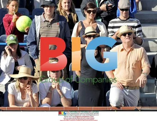 Kate Walsh, Will Ferrell at BNP Paribas Open