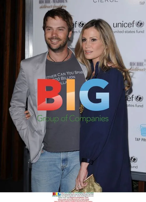 Barry Watson and wife at UNICEF event