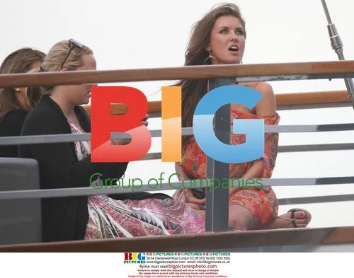 Audrina Partridge on Sydney Yacht Cruise