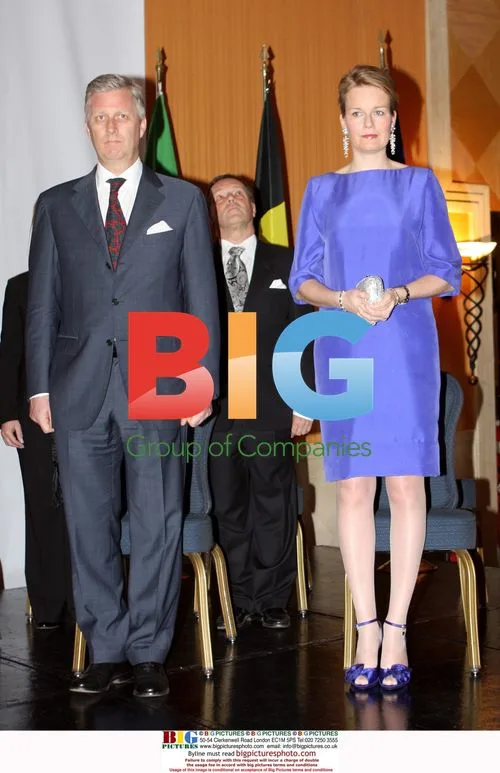 Prince Philippe and Princess Mathilde at Mexico City Hall