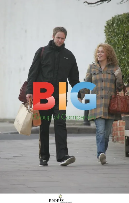 James Redmond with girlfriend in London