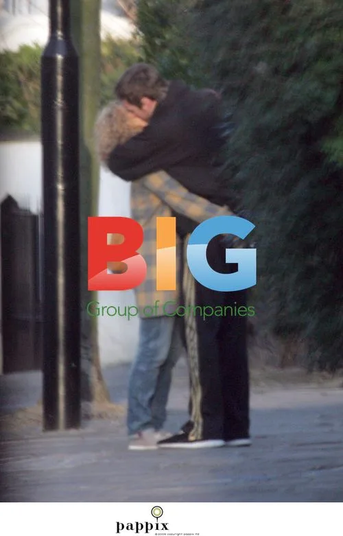James Redmond seen with girlfriend in London