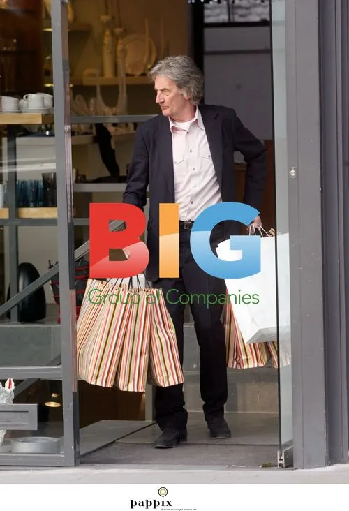 Paul Smith Loads His Signature Bags in London