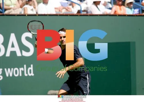 Roger Federer defeats Fernando Gonzalez in Indian Wells
