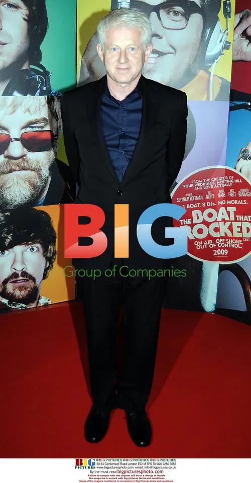 Richard Curtis at The Boat That Rocked premiere