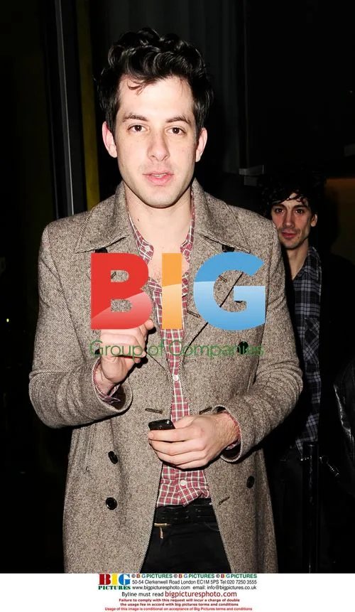 Mark Ronson and girlfriend Josephine De La Baum