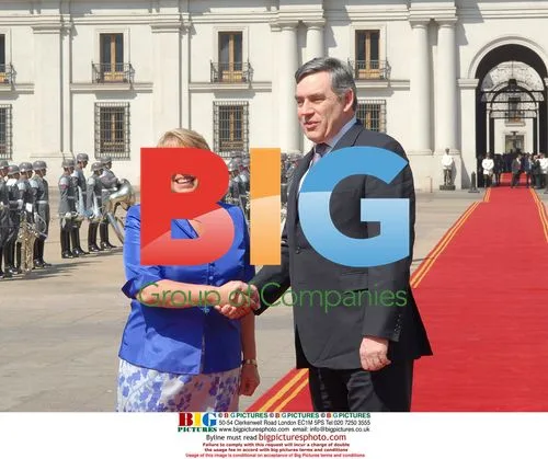 PM Gordon Brown meets Chile's President Bachelet