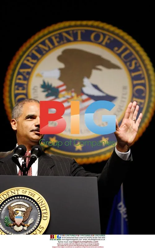 Eric Holder's ceremonial installation as U.S. Attorney General