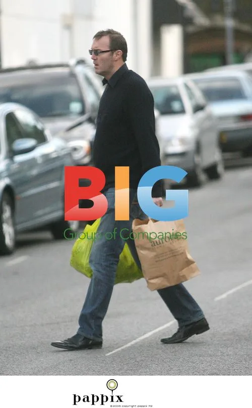 Andrew Morton, writer and biographer, spotted out walking