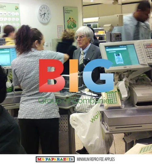 Bernie Ecclestone Spotted Shopping
