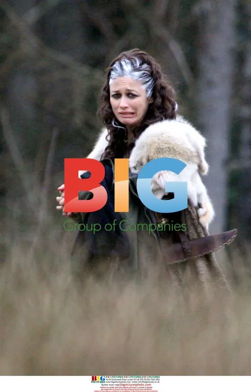 Olga Kurylenko filming 'Centurion'