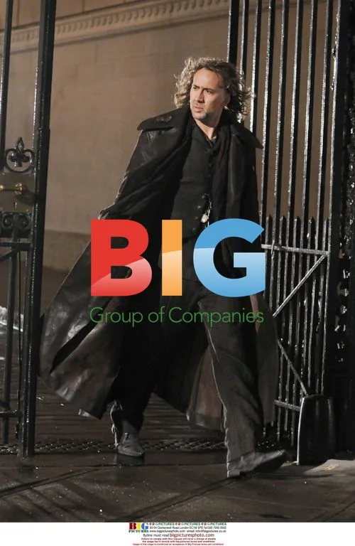Nicholas Cage on 'The Sorcerer's Apprentice' set