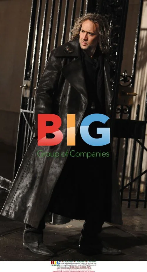 Nicholas Cage films 'The Sorcerer's Apprentice' in NYC