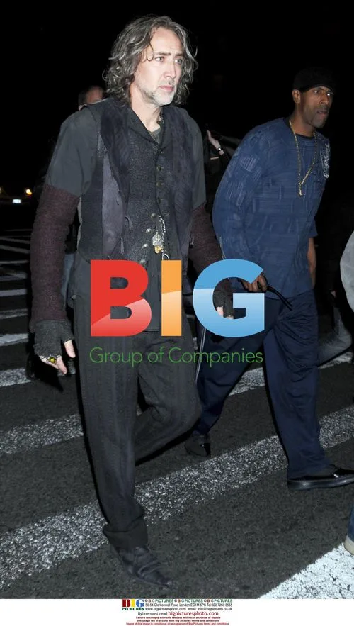 Nicholas Cage films 'The Sorcerer's Apprentice'