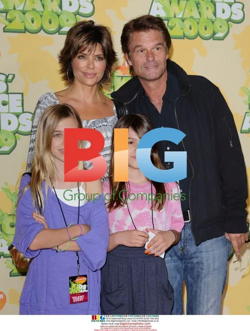 Lisa Rinna & Family at Nickelodeon Kids' Choice Awards