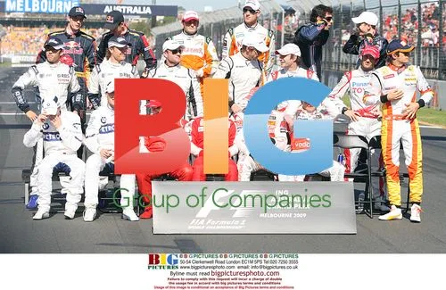 F1 Drivers Photo at Australian Grand Prix 2009