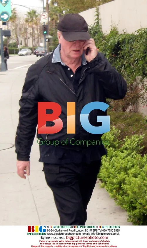 Michael Caine spotted in Beverly Hills